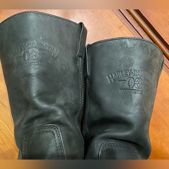 Men’s Harley Davidson Boots Size 7 1/2 - Picture 6 of 8